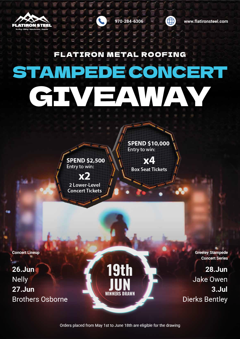 Stampede Concert Giveaway